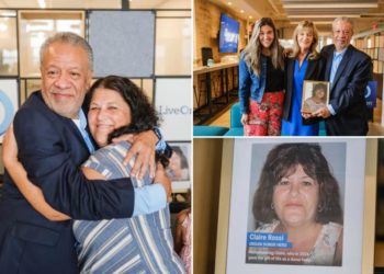 Long Island man meets kin of stranger who donated life-saving liver to him: ‘She was my angel’