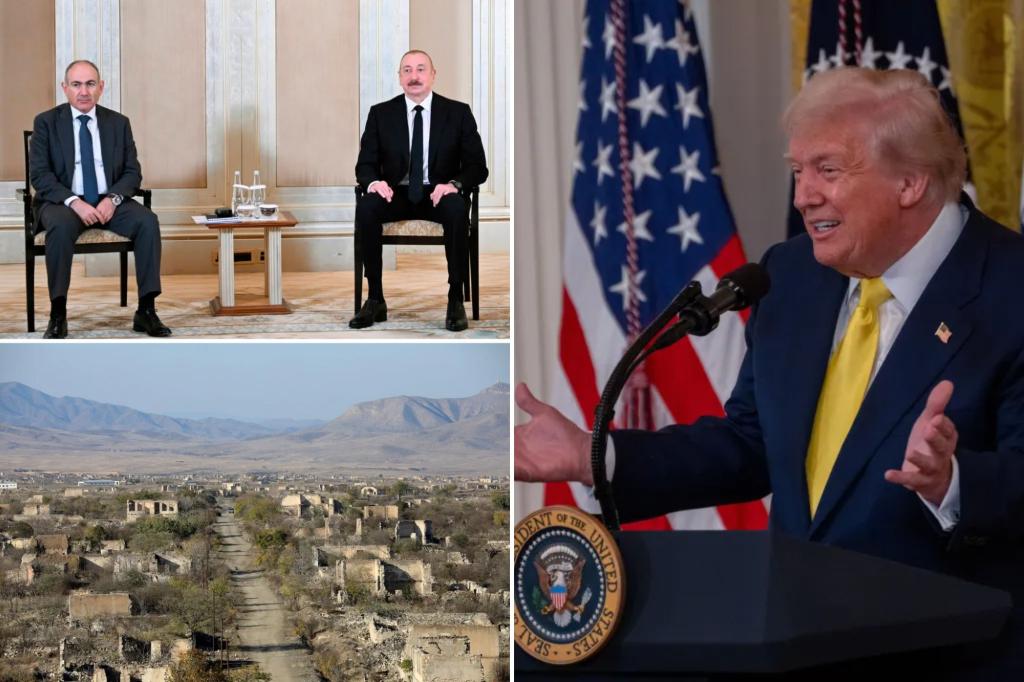 Longtime foes Armenia and Azerbaijan to ink peace deal at WH