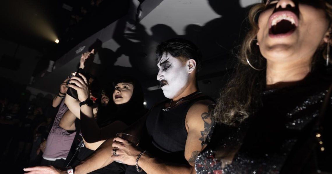 Lucha libre and leather: Latinos rule the L.A. goth scene