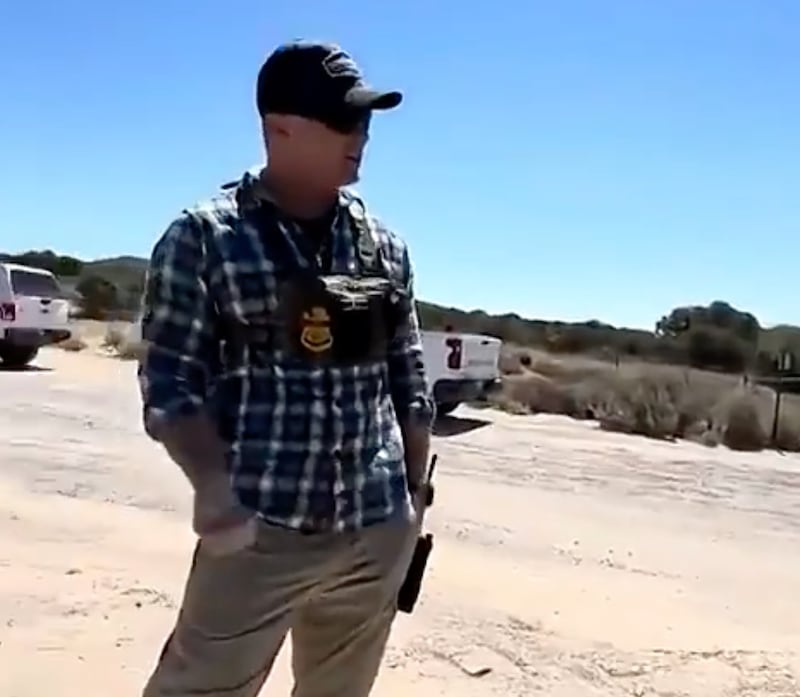 Border Patrol agent.