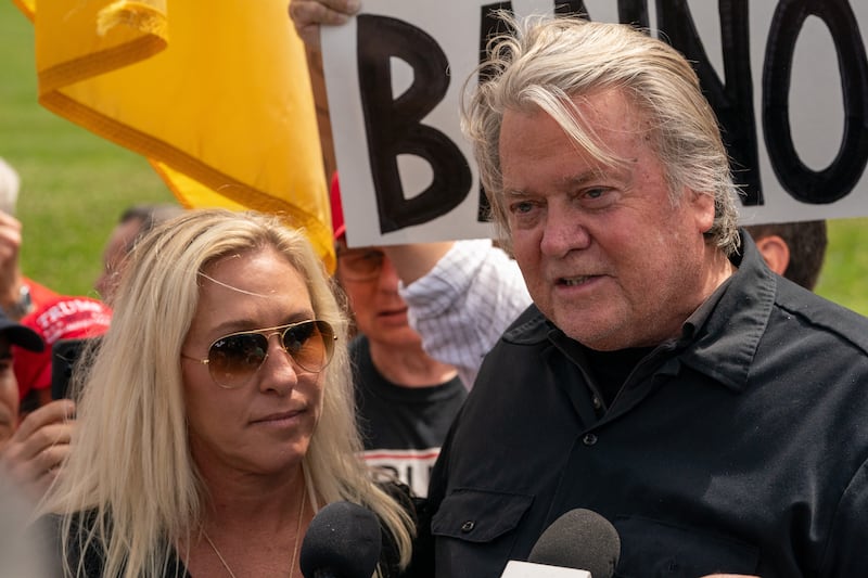Steve Bannon and MTG
