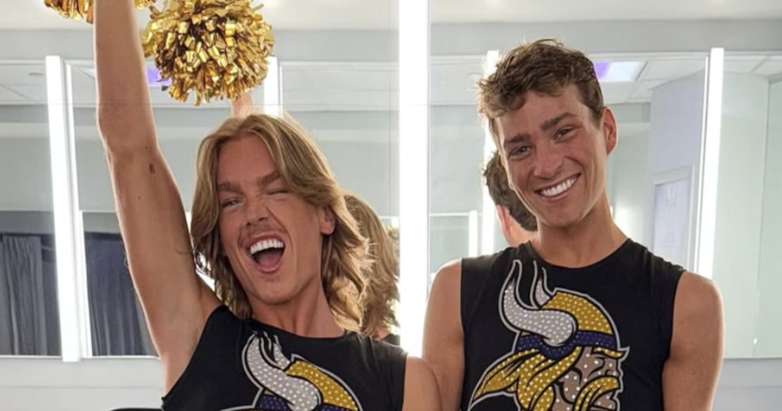 Male Cheerleader Mocks MAGA NFL Meltdown