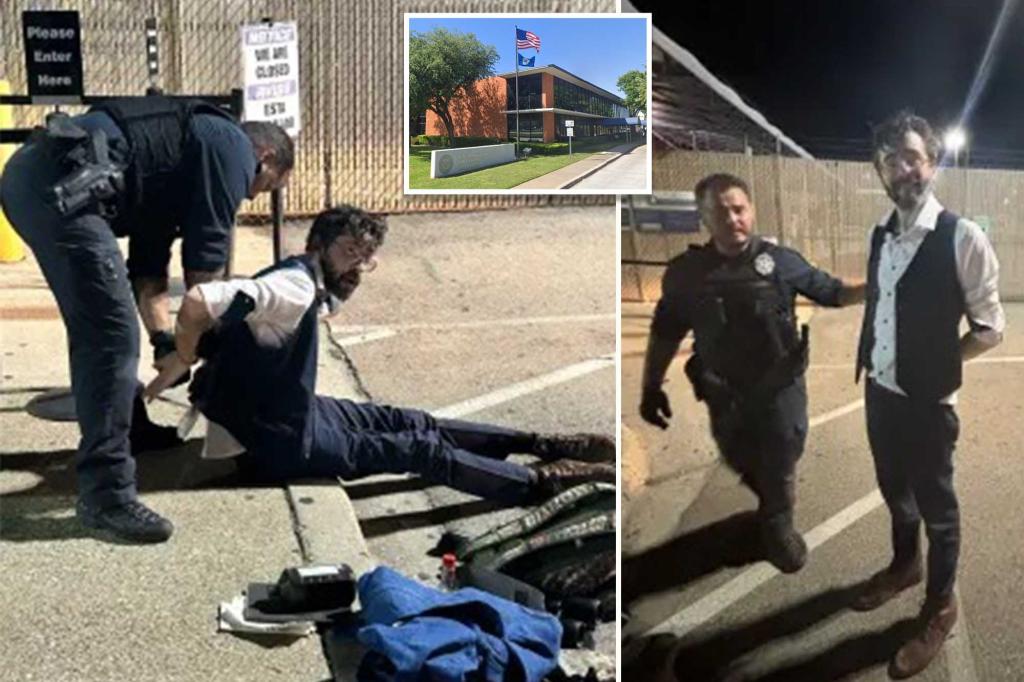 Man arrested after yelling threats at Texas ICE facility that he had a bomb in his backpack