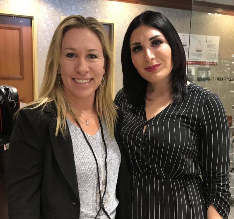 Marjorie Taylor Green, Laura Loomer