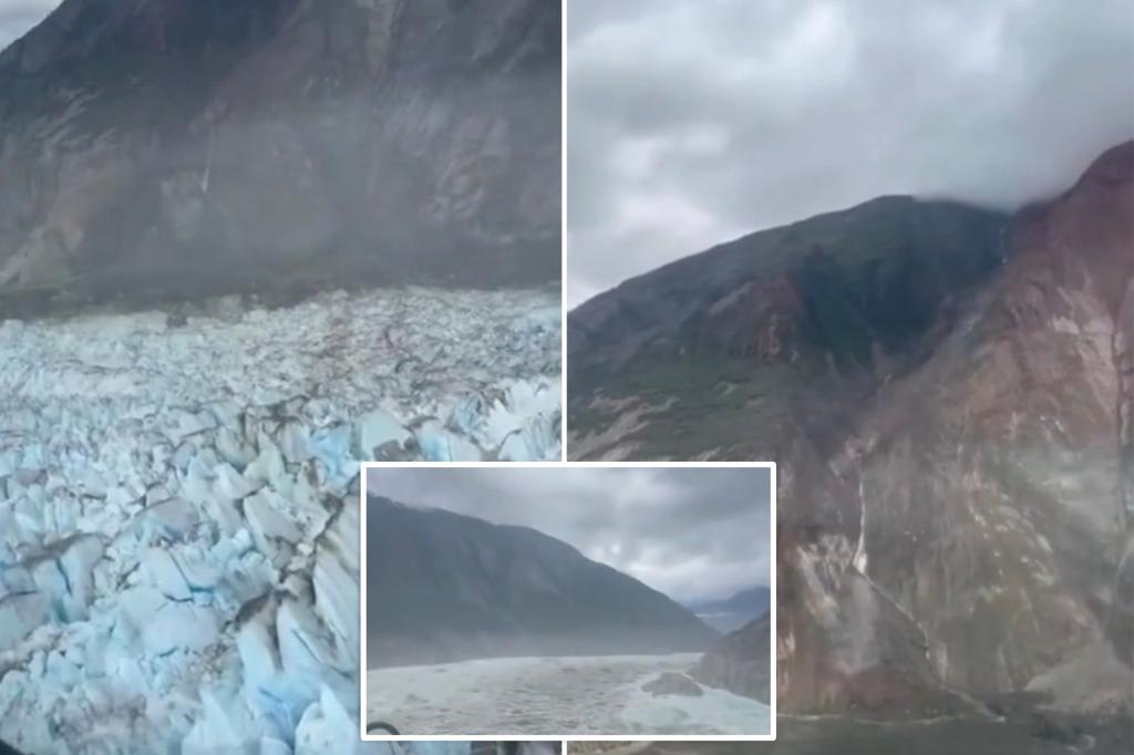 Massive Alaska landslide triggers ravaging tsunami with 10-15 foot waves