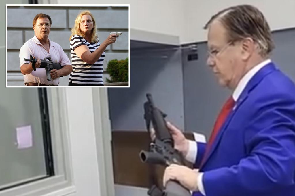 McCloskeys win back AR-15 rifle 5 years after Black Lives Matter protest confrontation