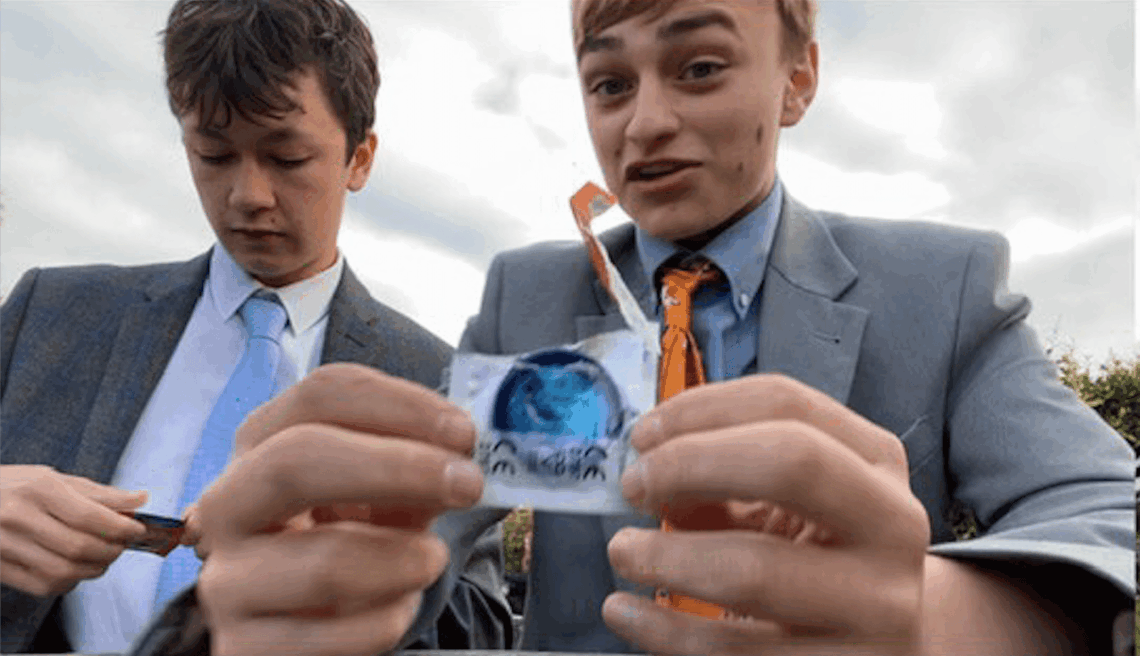 Meet Britain’s Two Teenage Condom Tasters