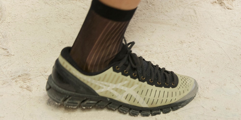 Meet The Sculptural New Sneaker from Above The Clouds x ASICS