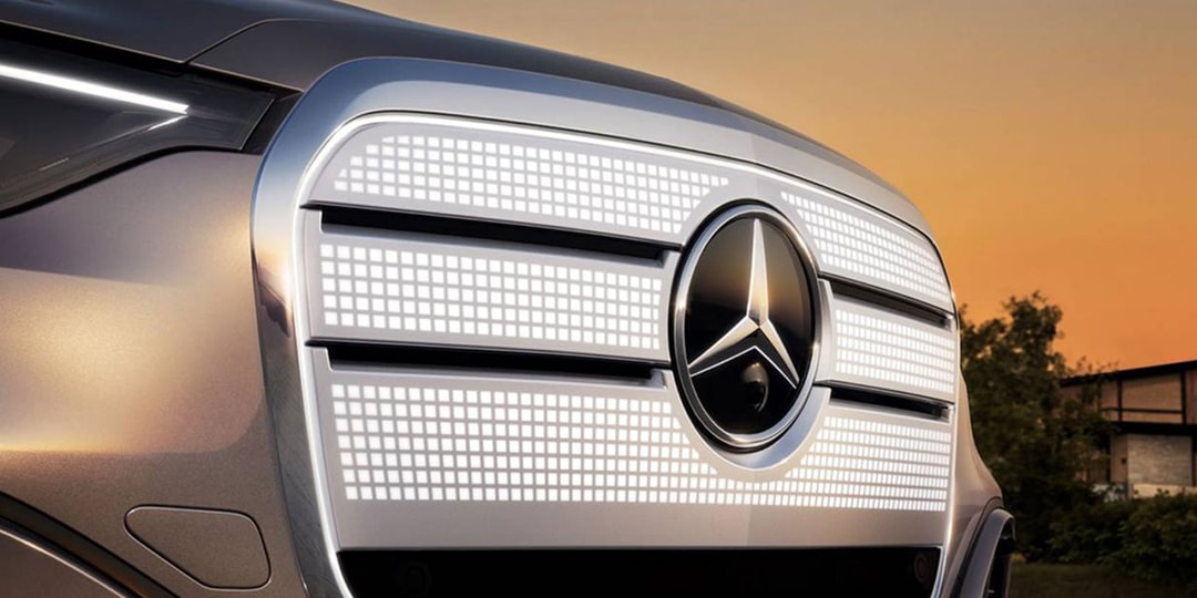 Mercedes-Benz Teases All-Electric GLC with Illuminated Iconic Grille