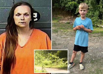 Mom who begged for help finding missing 10-year-old son charged after his body is found in shallow grave