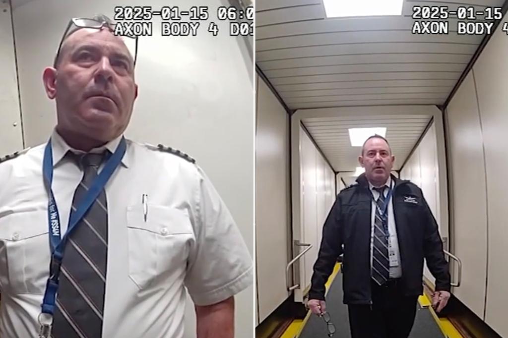 Moment Southwest pilot fails sobriety test before takeoff captured on bodycam footage