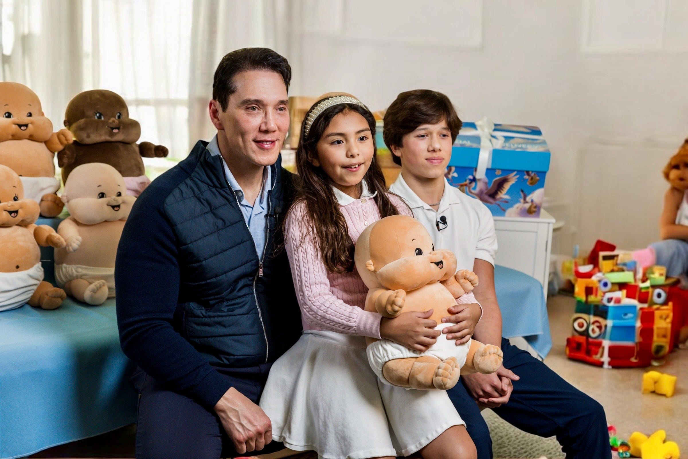 Steven Cyr and his family