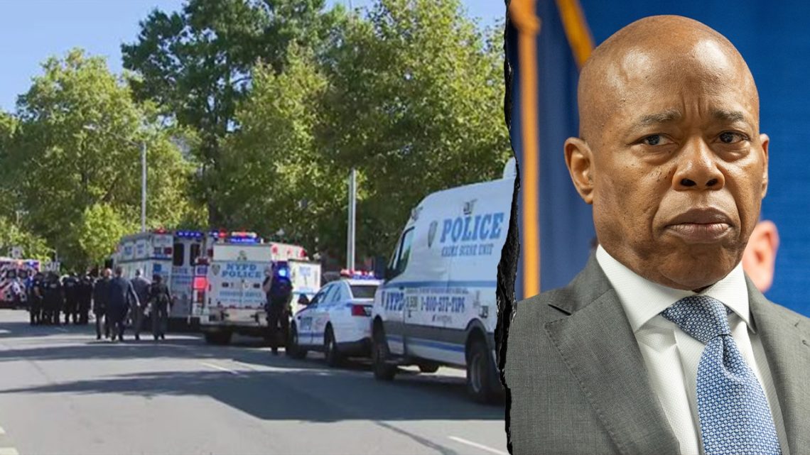 NYPD officer shot during carjacking by career criminal, Adams rips justice reforms