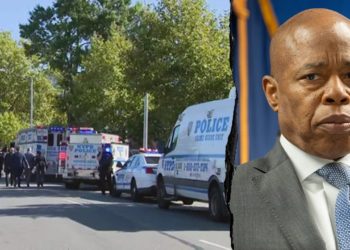 NYPD officer shot during carjacking by career criminal, Adams rips justice reforms