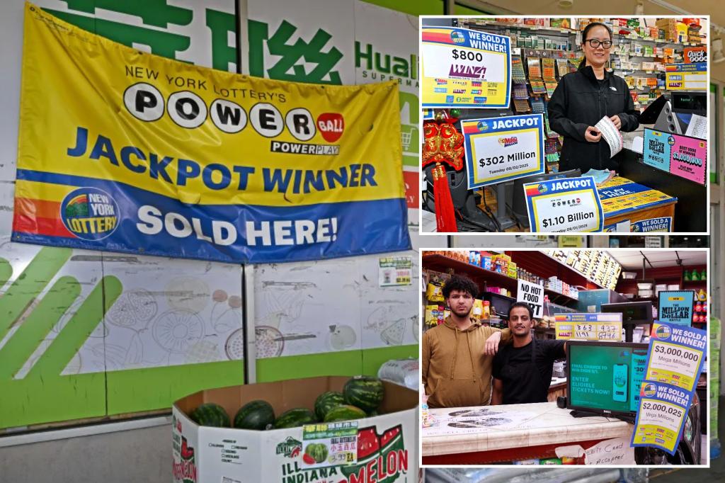 NYers flock to lucky lotto stores with recent big wins ahead of $1.1B Powerball drawing