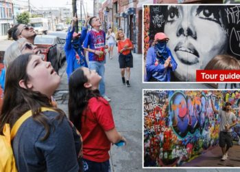 Offbeat NYC graffiti tour survives despite predicted drop in foreign tourism thanks to visitors from this country: ‘They’re obsessed with street art’