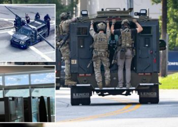 Officer killed in shooting outside CDC HQ in Atlanta by gunman who reportedly blamed COVID vaccine for illness
