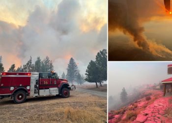 Oregon wildfire threatens thousands of homes as officials issue ominous warning