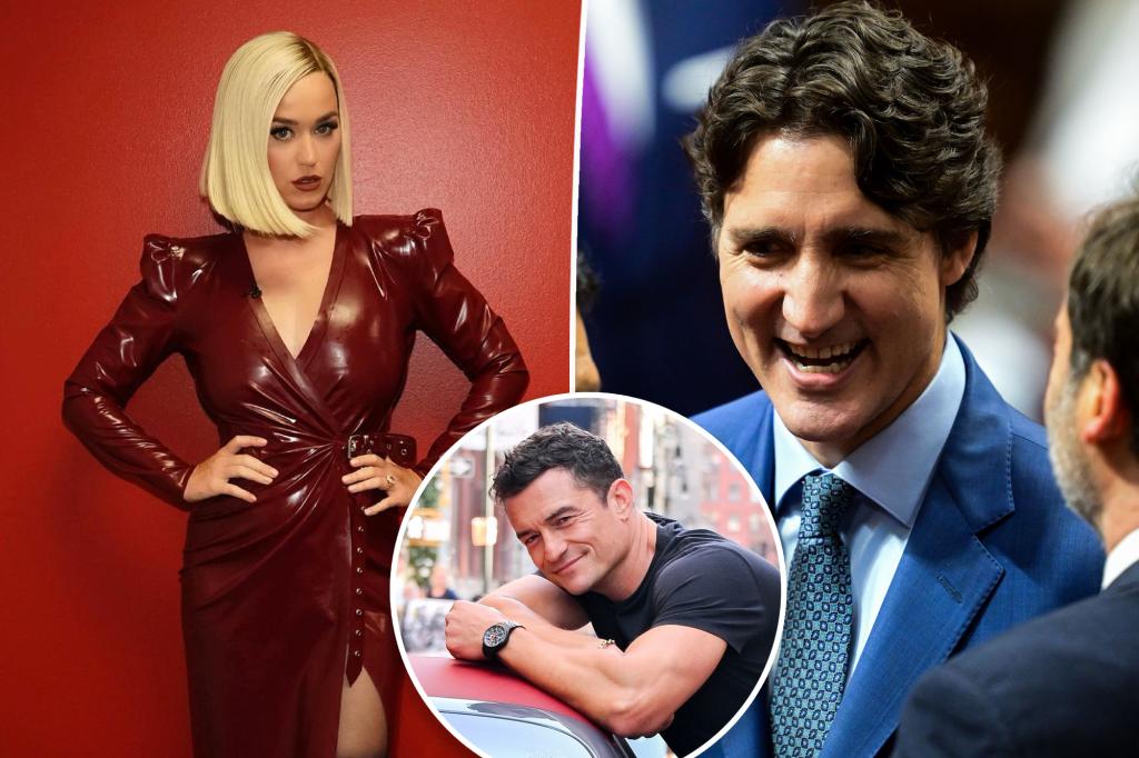 Orlando Bloom backs satirical post trolling Katy Perry’s rumored romance with Justin Trudeau