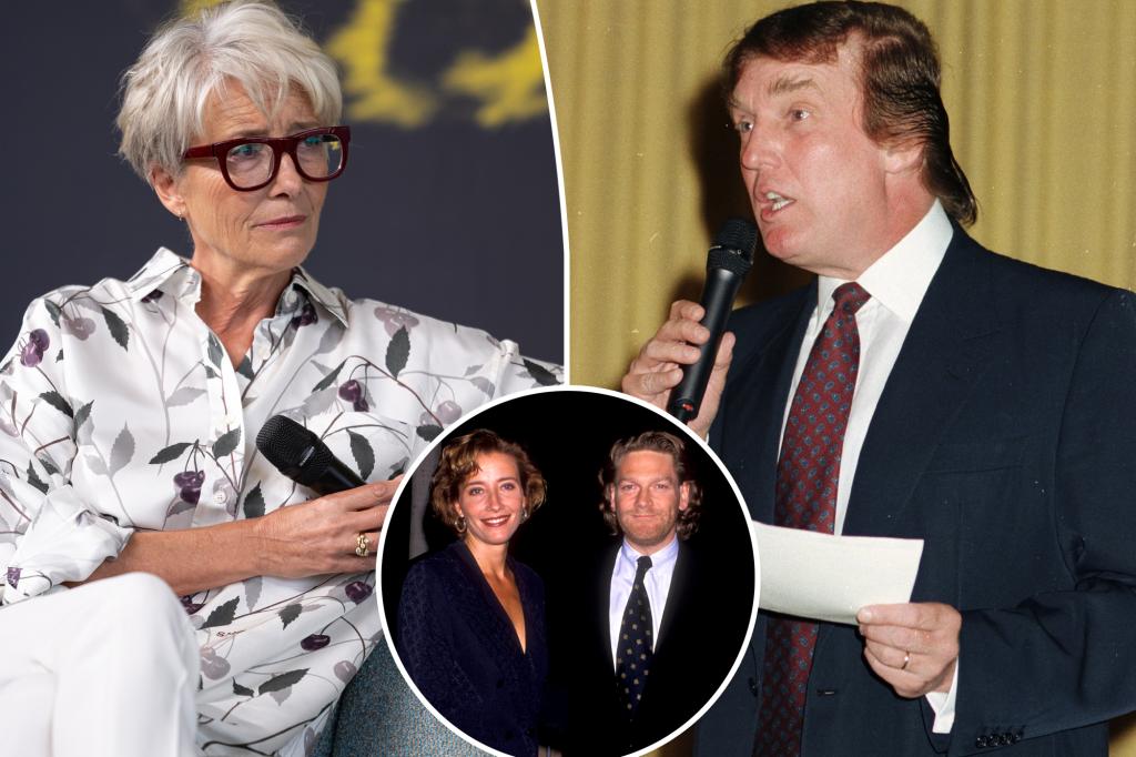 Oscar-winning actress reveals Donald Trump asked her out on a date on the day she got divorced