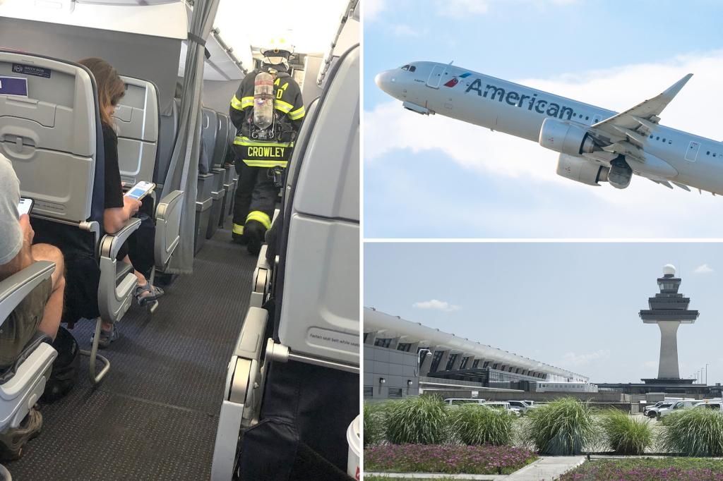 Passenger’s device catches fire on American Airlines flight, sends smoke pouring into cabin