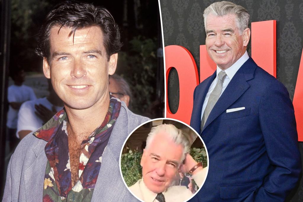 Pierce Brosnan reveals the secret behind his great head of hair: ‘Maybe it’s the Guinness’
