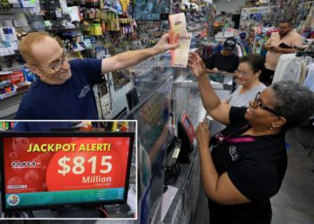 Powerball jackpot skyrockets to a life-changing $815M ahead of Wednesday’s drawing — 7th-largest in game’s history