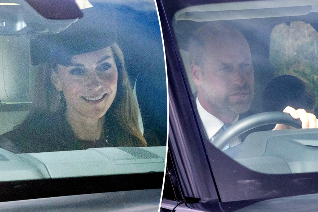 Prince William and Kate Middleton go on family church outing as they prepare for ‘fresh start’ in their new home