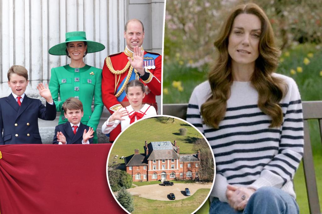 Prince William and Kate Middleton relocating to new family home for ‘fresh start’ after cancer battle