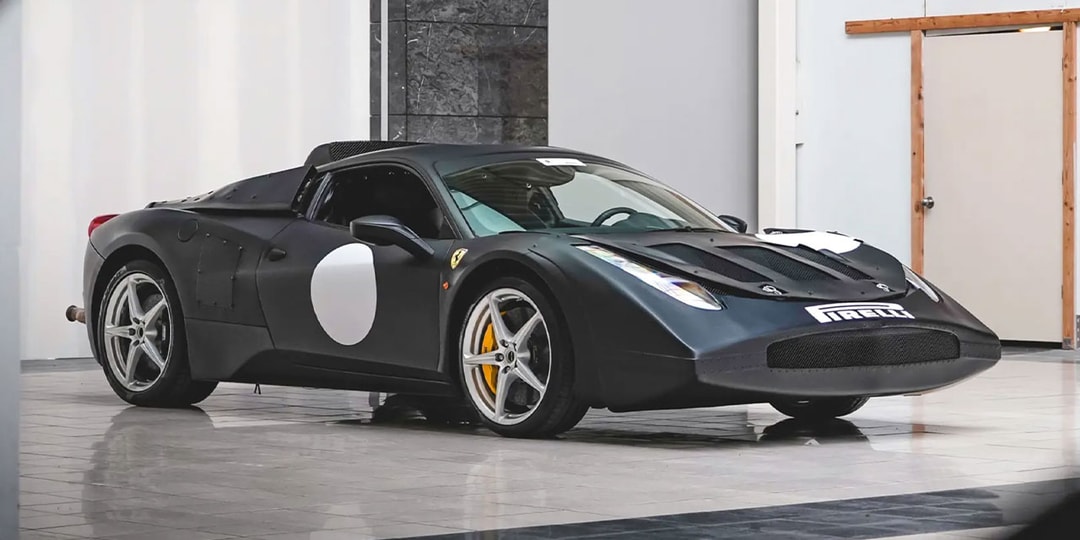 Prototype Ferrari LaFerrari Mule Heads to Auction at Monterey Car Week