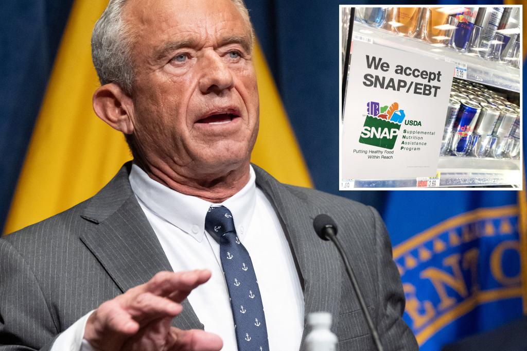 RFK Jr. claims food stamps are fueling diabetes epidemic, wants to block their use for soda, candy