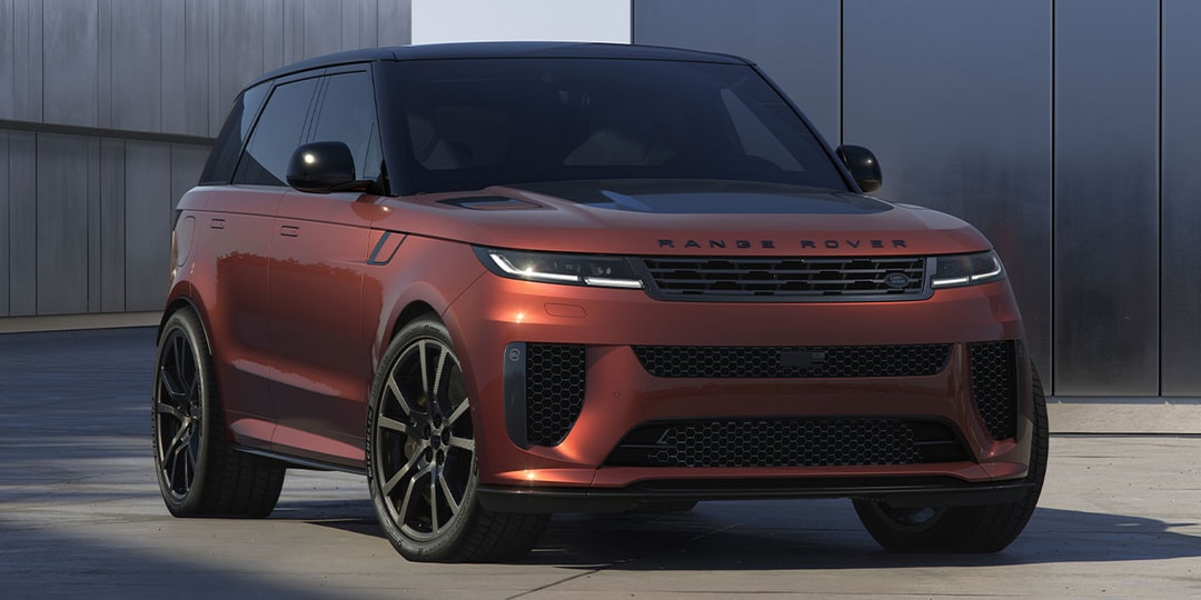 Range Rover Unveils Sport SV Carbon Edition
