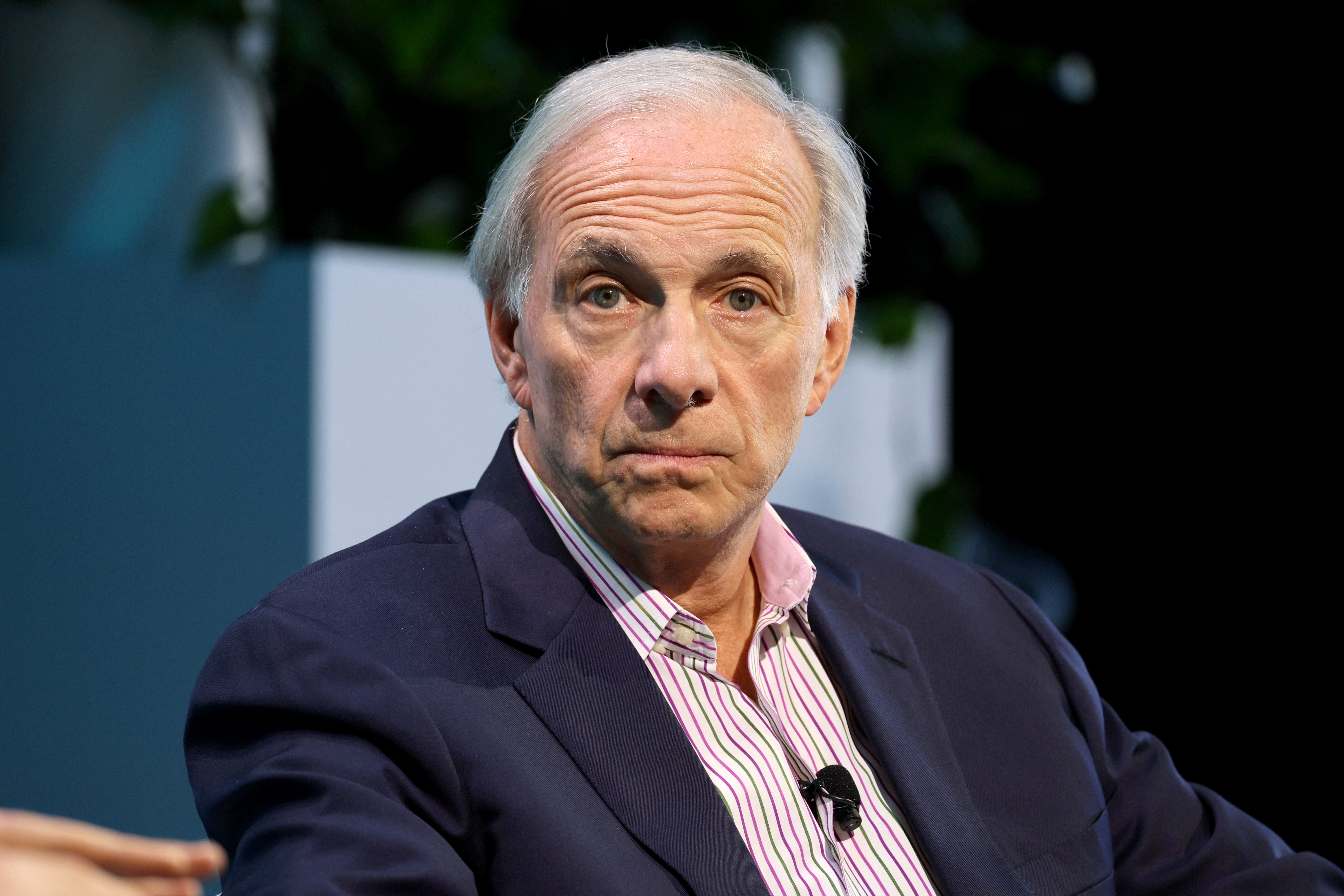 Ray Dalio speaks onstage during a Wall Street Journal event.