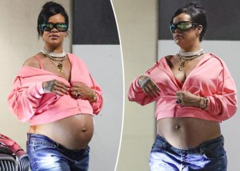 Rihanna pairs $100K worth of jewelry with $75 hoodie