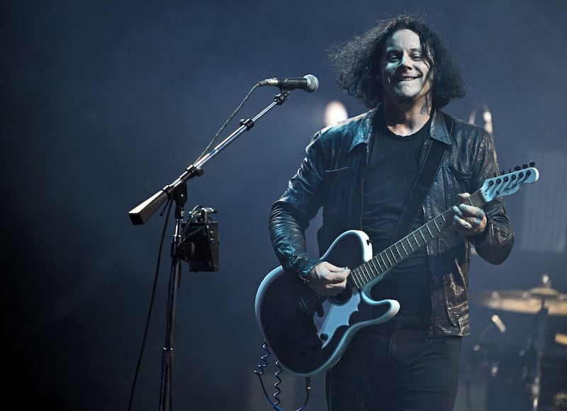 US musician Jack White performs at the annual Corona Capital music festival in Mexico City on November 17, 2024. (Photo by CARL DE SOUZA / AFP) (Photo by CARL DE SOUZA/AFP via Getty Images)