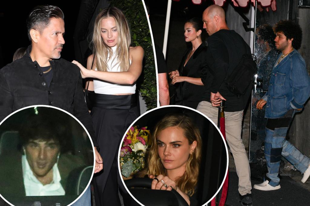 Selena Gomez, Margot Robbie, Jacob Elordi and more flock to Cara Delevingne’s star-studded LA birthday bash