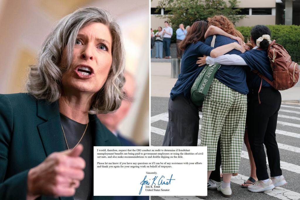 Sen. Joni Ernst wants audit of feds cashing in on ‘fraudulent unemployment benefits’ after five took more than $400K