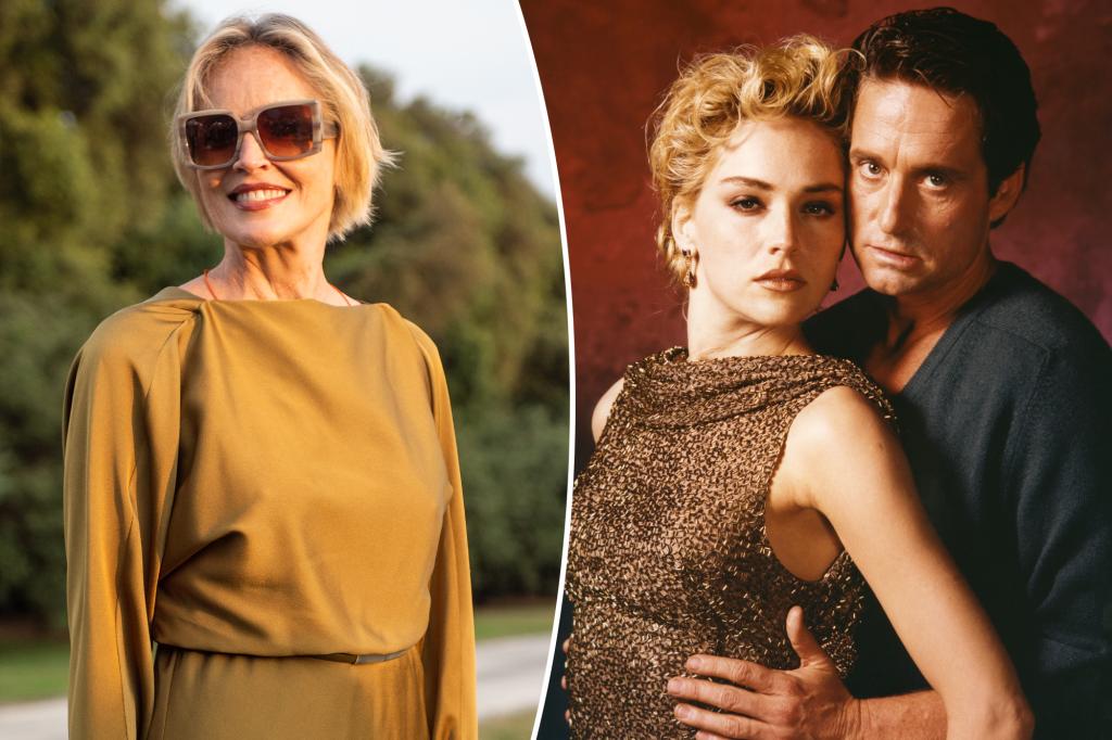 Sharon Stone claims she and Michael Douglas got into public screaming match before ‘Basic Instinct’ casting
