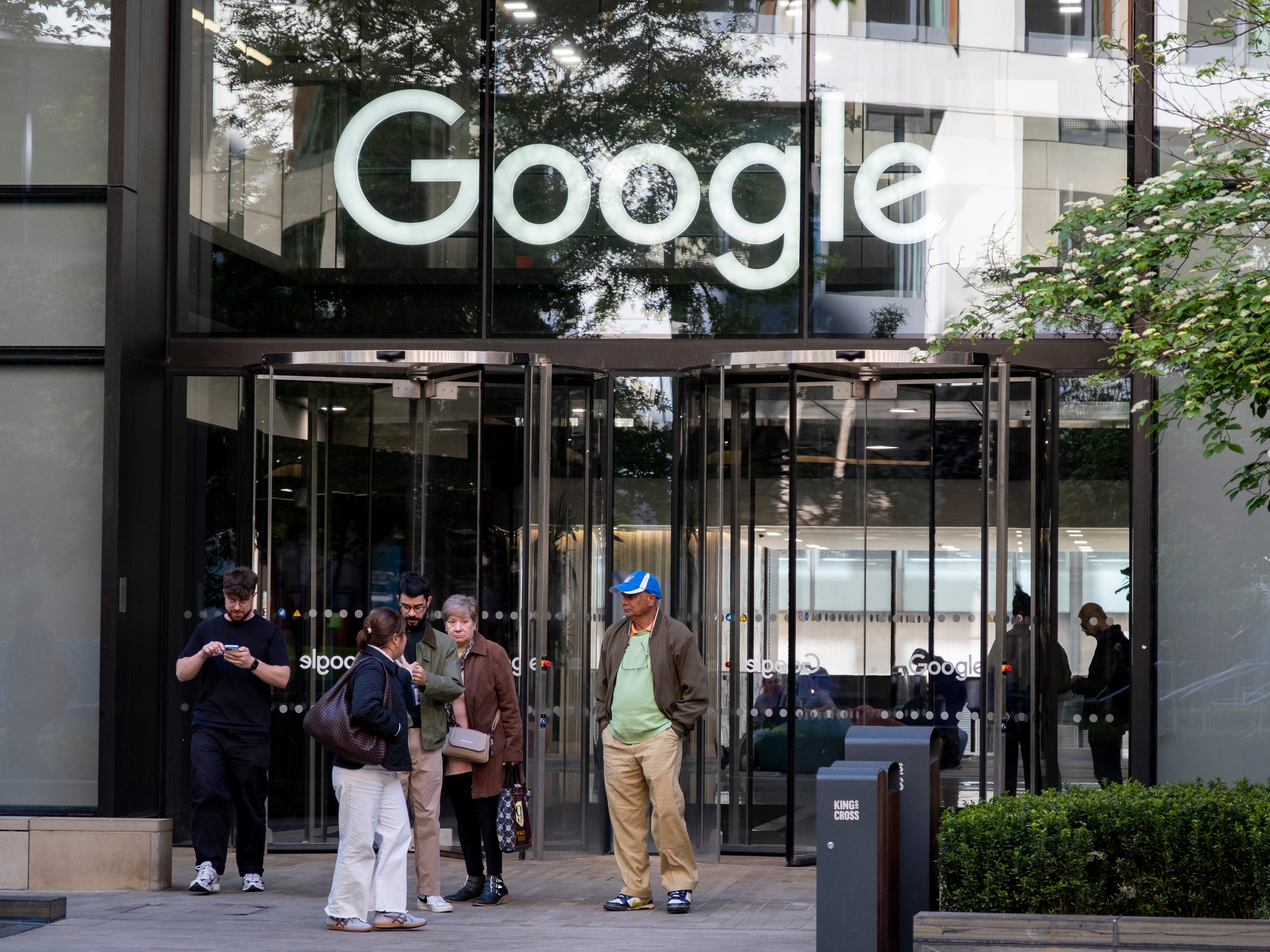 Google office revolving doors