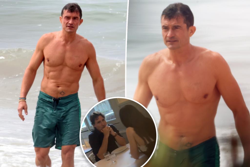 Shirtless Orlando Bloom shows off jacked body after ex Katy Perry sparks dating rumors with Justin Trudeau