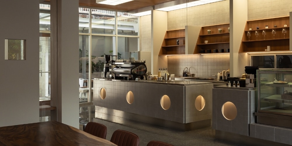 Simpul Studio’s Design for Hibrew Coffee & Cuisine Emphasizes Indoor-Outdoor Dialogue