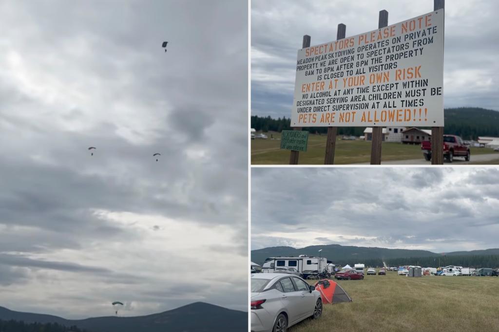 Skydiver dead after midair collision with other jumper at Montana festival — marking fourth fatal accident there in 15 years