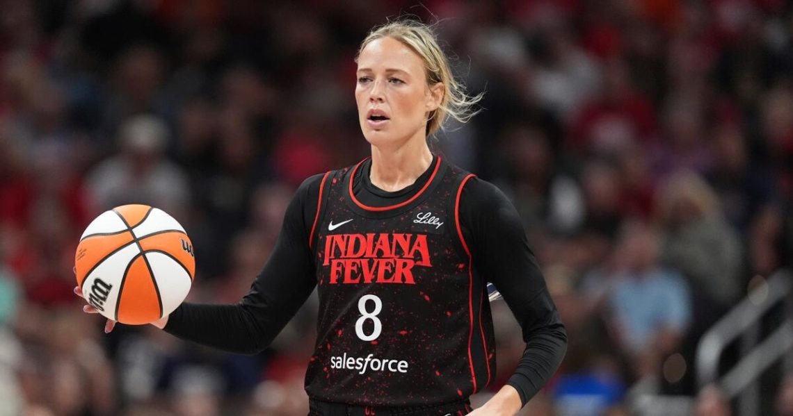 Sophie Cunningham even wants her mother to stop blaming Bria Hartley for her season-ending injury