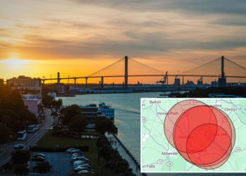 South Carolina blasted seven times by earthquake swarm