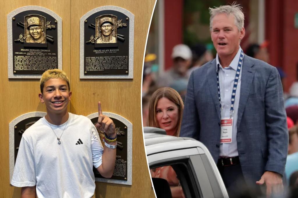 St. James-Smithtown star Jeremy Katz gets praise, advice from Hall of Famer Craig Biggio