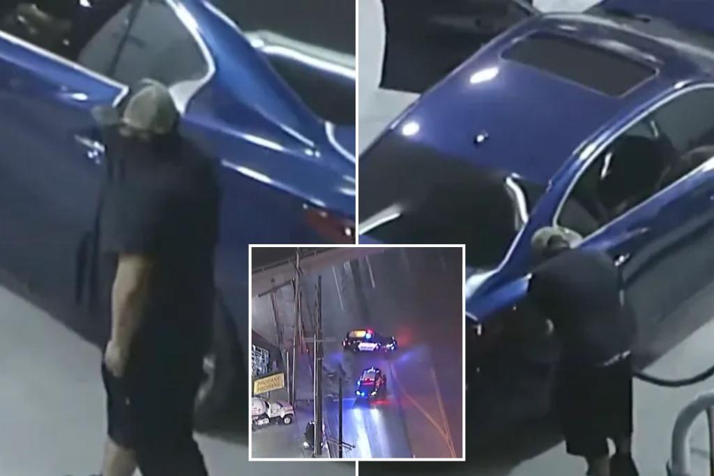 Suspect stops for gas in the middle of high speed car chase with cops – and still gets away: report