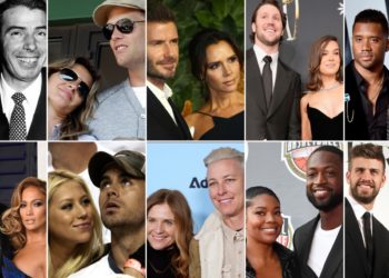 Tay and Trav just the latest athlete-celebrity couple to hear wedding bells. Here are some others