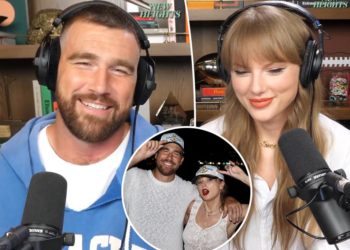 Taylor Swift confirmed as Travis Kelce podcast guest in flirty ‘New Heights’ preview