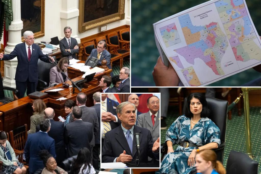 Texas lawmakers give final approval to redrawn congressional map favoring GOP, send to governor