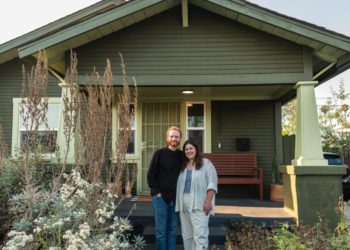 Thanks to a $5,000 rebate and DIY skills, their L.A. yard has it all — except grass